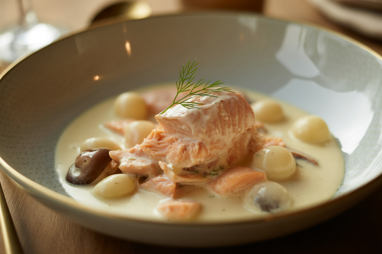 Blanquette de saumon