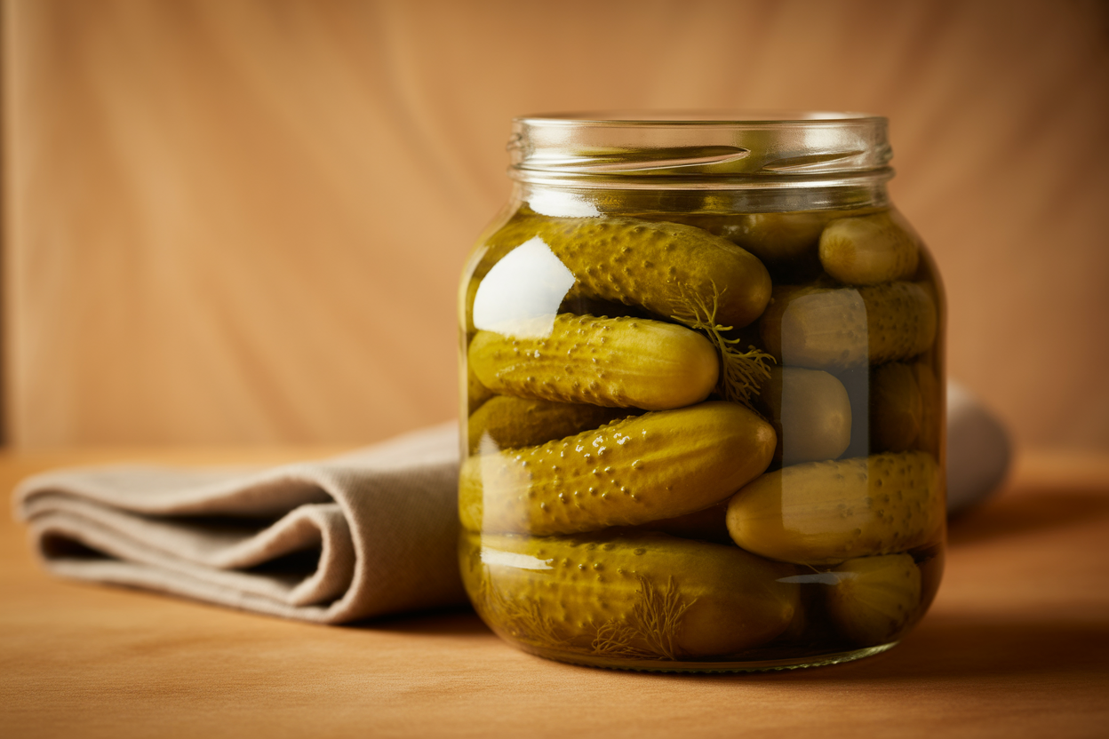 Cornichons à la russe