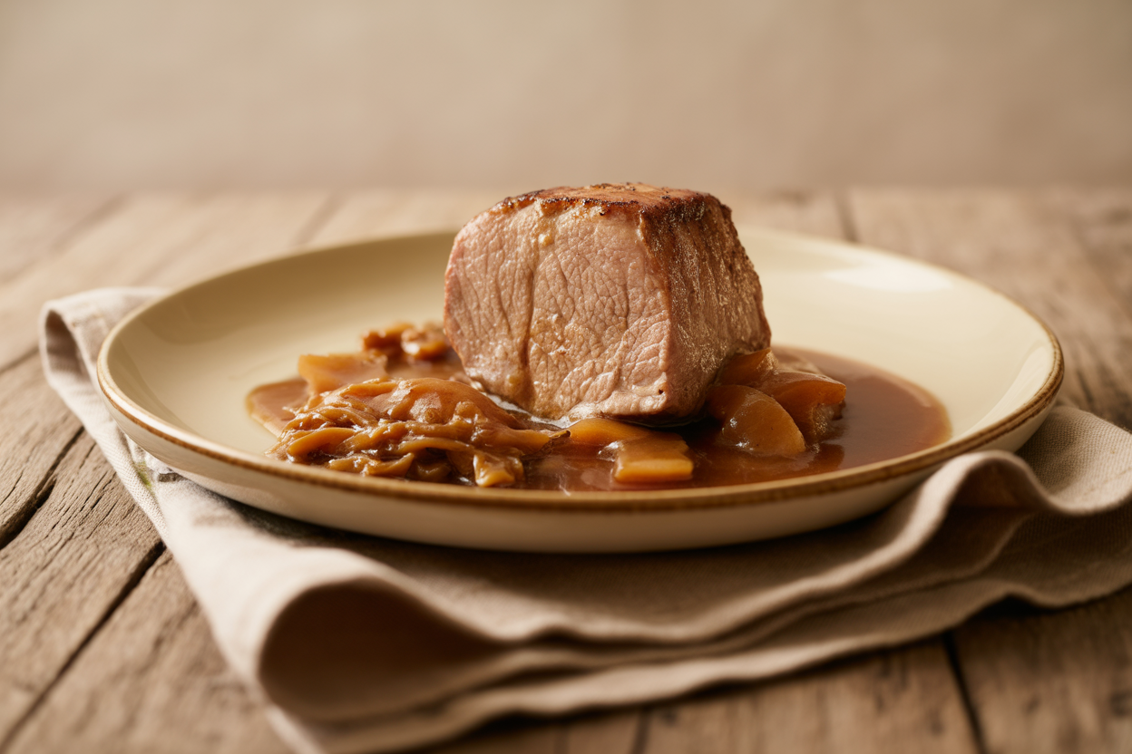 Filet mignon de porc au Cookeo