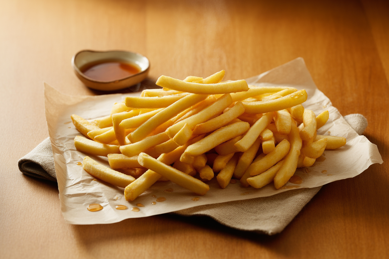 Frites françaises au vinaigre