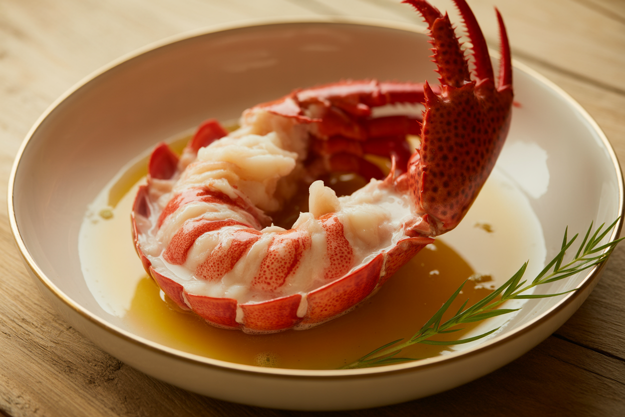 Homard au court-bouillon