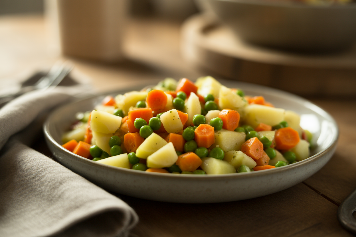 Macédoine de légumes maison