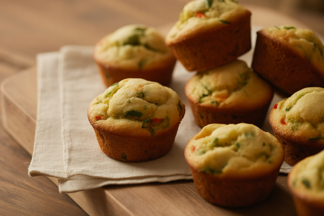 Mini muffins aux légumes
