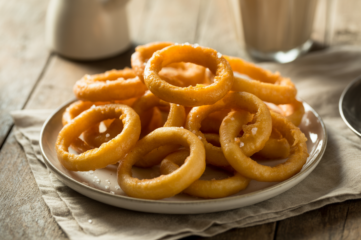 Onion rings maison