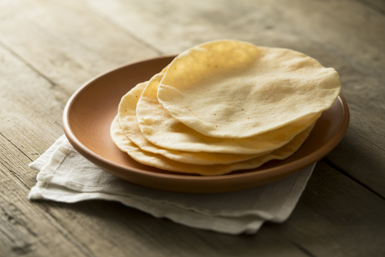 Papadum maison