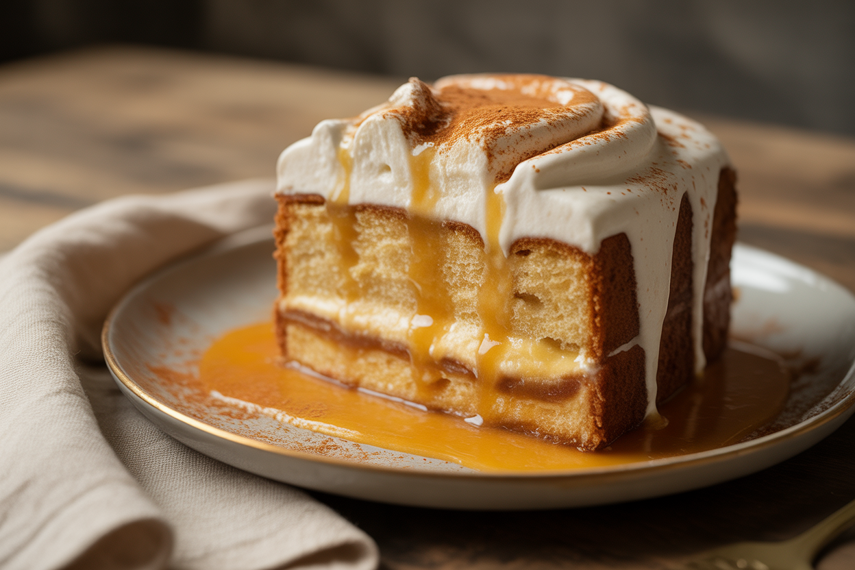 Pastel de tres leches