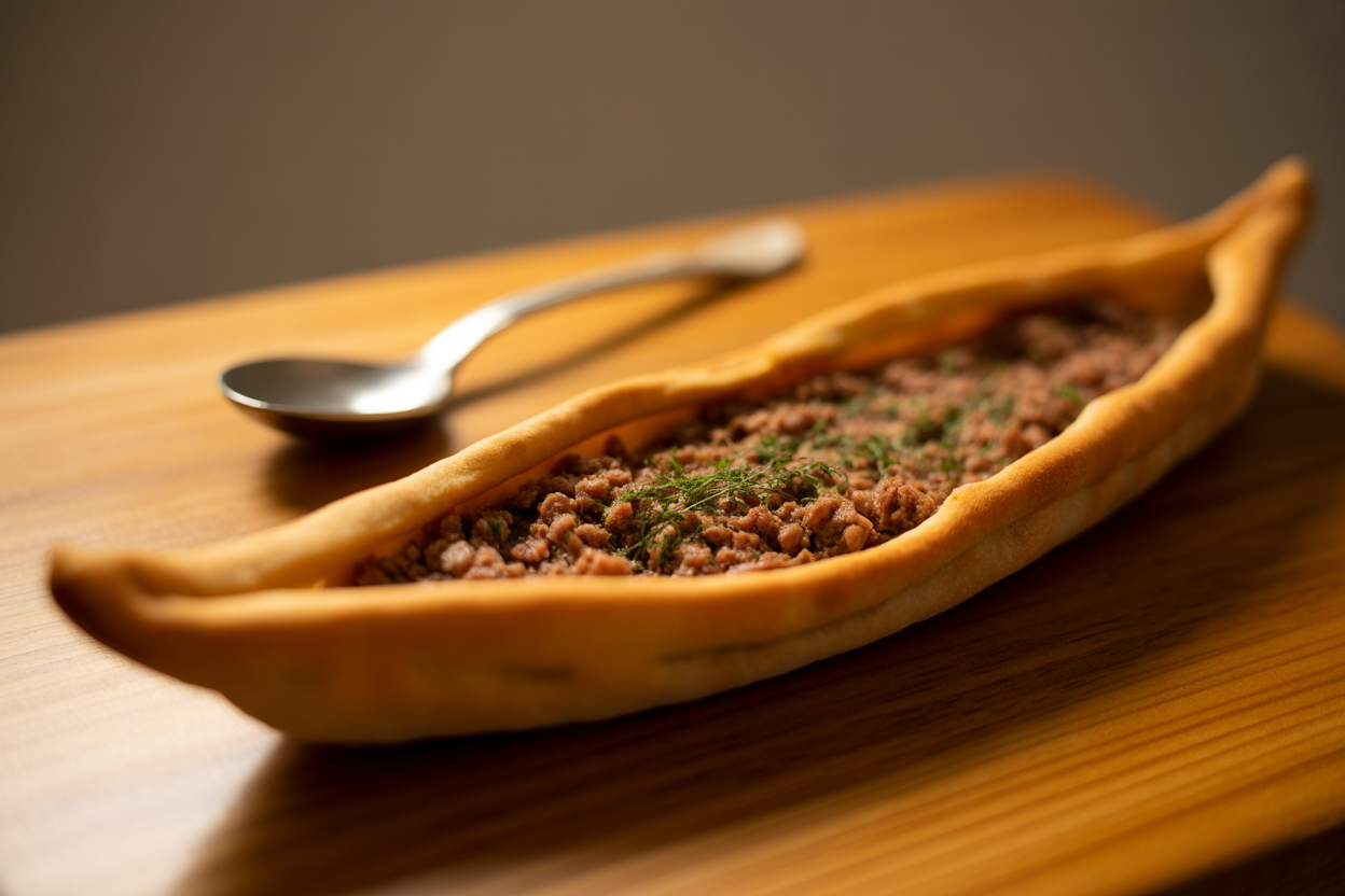 Pide turque à la viande