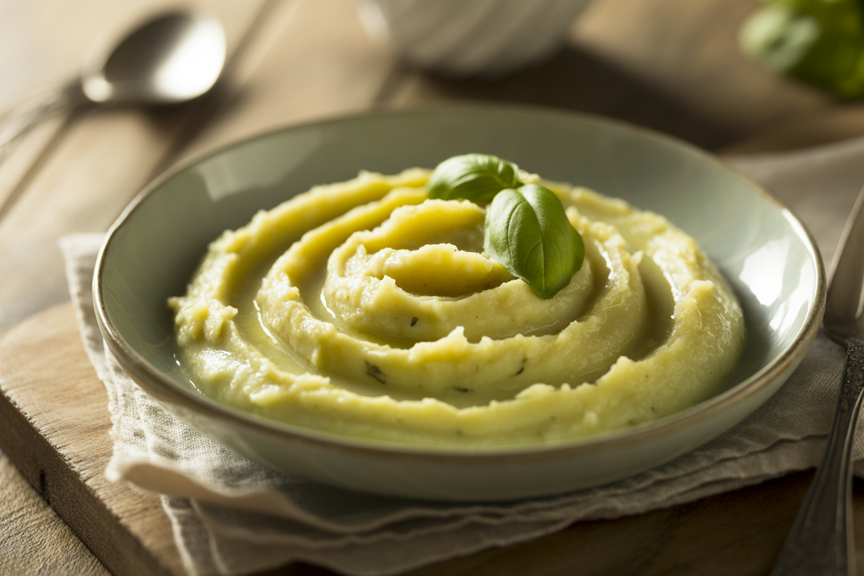 Purée artichaut et pomme de terre