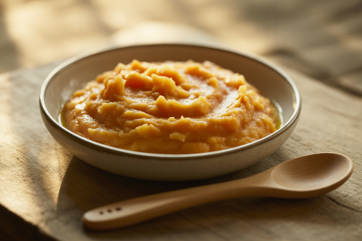 Purée carotte pomme de terre pour bébé