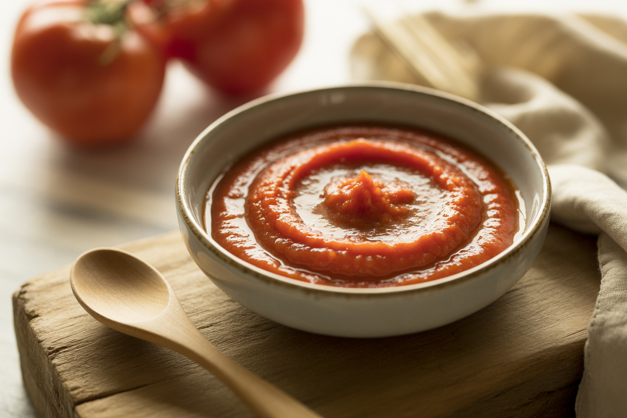 Purée de tomate pour bébé