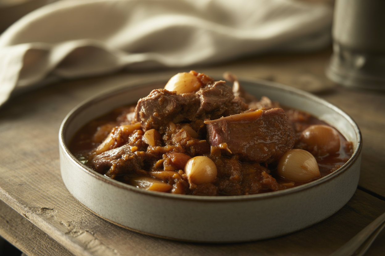 Ragoût d'agneau à la cocotte-minute