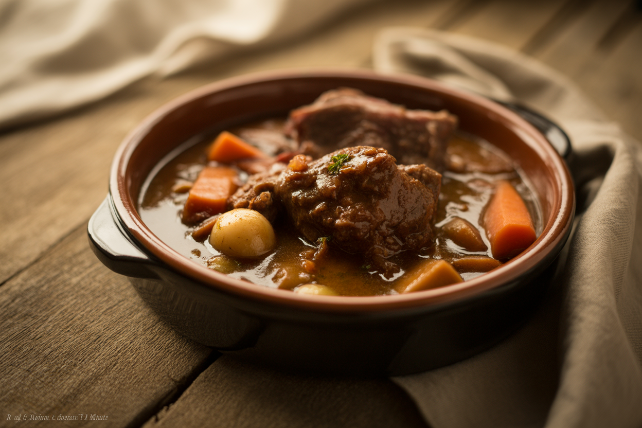 Ragoût de mouton à la cocotte-minute