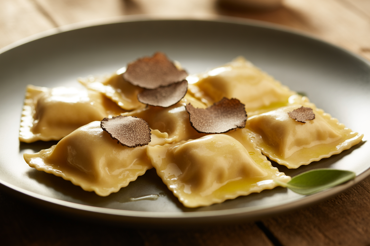 Ravioles aux truffes