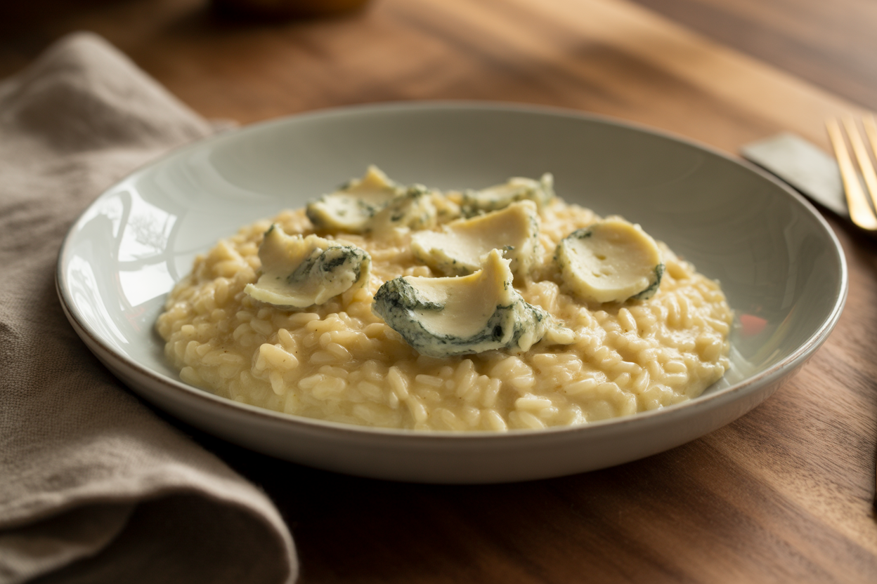 Risotto au gorgonzola