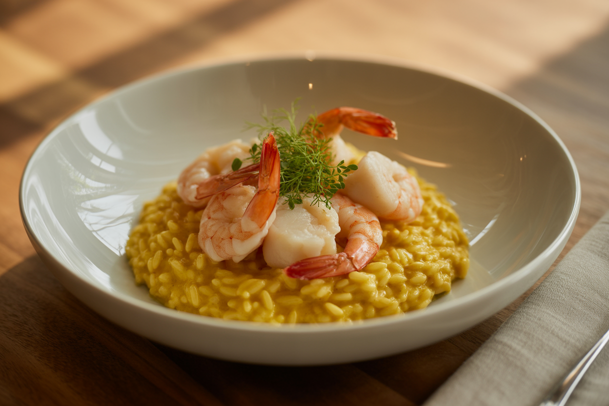 Risotto aux fruits de mer