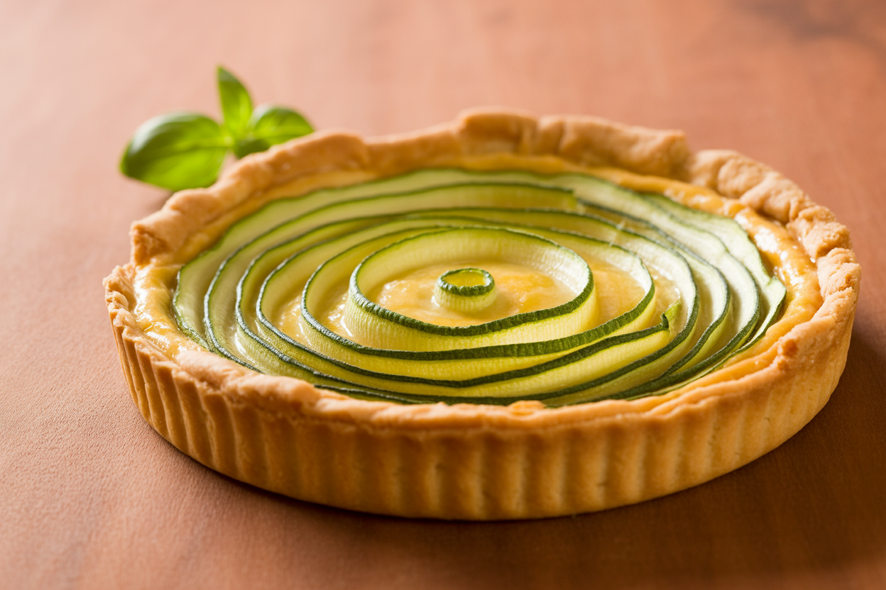 Tarte à la courgette